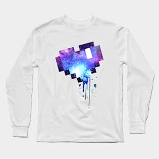 Galaxy Heart Long Sleeve T-Shirt